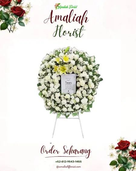 Krans Bunga Duka Tulang Bawang